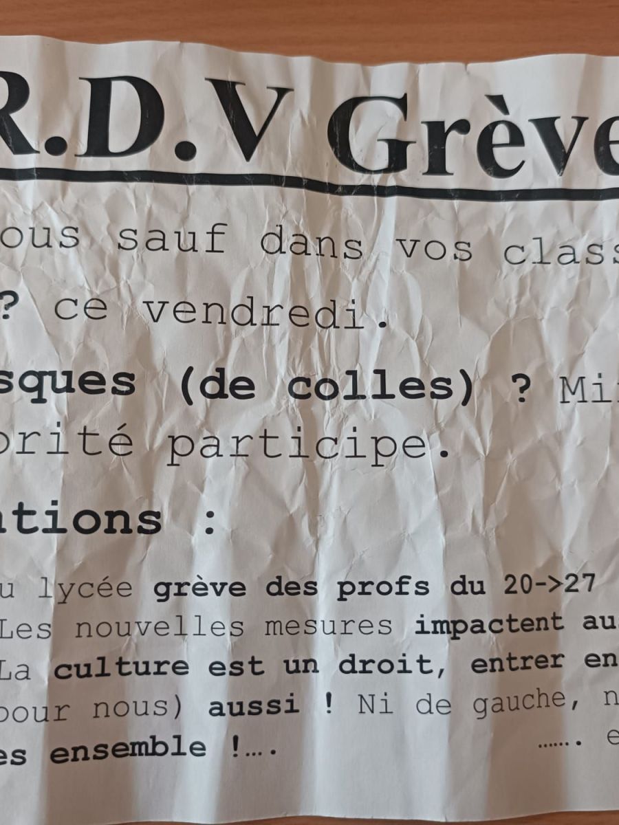 Vidéo/ La grève continue, les élèves en&nbsp;action